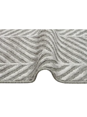 ZENITH HALI 0029 Yüksek Alçak Dokulu Naturel Yün ve Viskon Modern Dokuma Halı