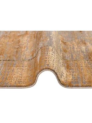 FRESCO DYED HALI 0057 Overdyed Yüksek Alçak Dokulu Özel Işıltılı Yüksek Kaliteli Sık Dokuma Modern Salon Halısı