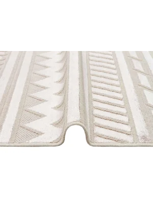 ZENITH DYED HALI 0096 Yüksek Alçak Dokulu Naturel Yün ve Viskon Modern Dokuma Halı