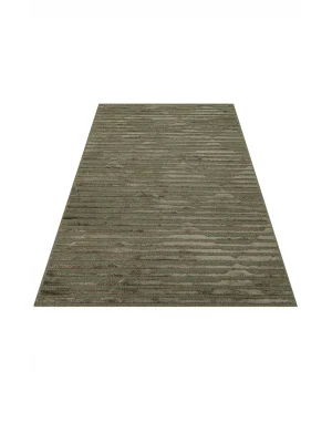 ZENITH DYED HALI 0149 Yüksek Alçak Dokulu Naturel Yün ve Viskon Modern Dokuma Halı