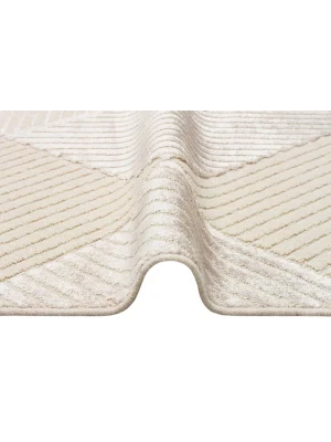 ZENITH DYED HALI 0006 Yüksek Alçak Dokulu Naturel Yün ve Viskon Modern Dokuma Halı