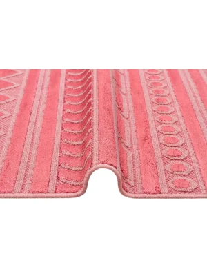 ZENITH DYED HALI 0099 Yüksek Alçak Dokulu Naturel Yün ve Viskon Modern Dokuma Halı