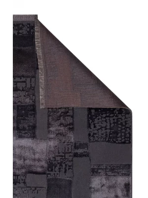 TORINO HALI 0091 Sık Dokuma Dökümlü Yere Oturan Hav Toz Vermez Yıkanabilir Kaymaz Tabanlı Modern Halı