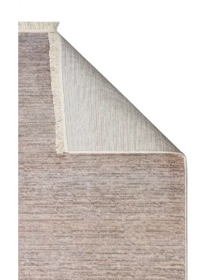 PIETRA HALI 0066 Sıcak Renk Tonlu Etnik Desenli Yumuşak Dokulu Makine Halısı