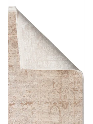 FRESCO HALI 0739 Yüksek Alçak Dokulu Özel Işıltılı Yüksek Kaliteli Sık Dokuma Modern Salon Halısı