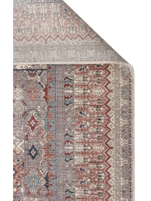 NAVARA HALI 0009 Geleneksel Uşak Desenlerine Sahip Vintage Görünümlü Yüksek Kalite Sık Dokuma Salon Halısı