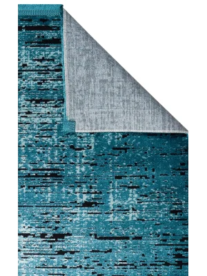 SATEEN HALI 0546 Hav Toz Vermez Yıkanabilir Kaymaz İnce Dokuma Modern Halı