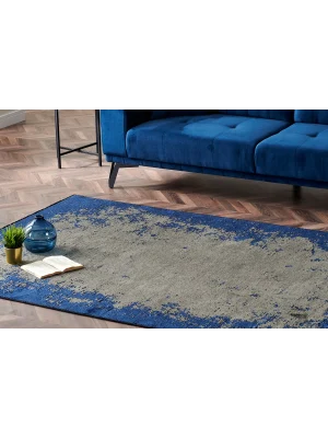 TRIBAL HALI 0287 Yıkanabilir Vintage Desenli Modern İnce Dokuma Halı