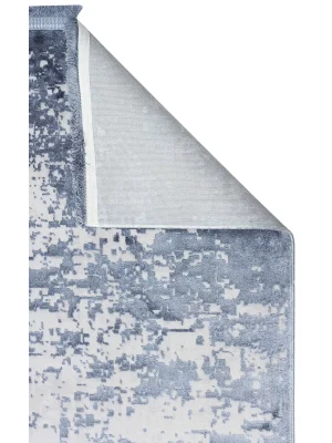 Cordoba Db 01 Denim Nw Parlak Yüksek Alçak Dokulu Modern Makine Halısı