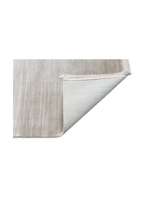 Cordoba Db Plaın Ecru Nw Parlak Yüksek Alçak Dokulu Modern Makine Halısı