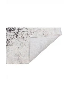 Cordoba Db 02 ıvory Mıx Grey Nw Parlak Yüksek Alçak Dokulu Modern Makine Halısı