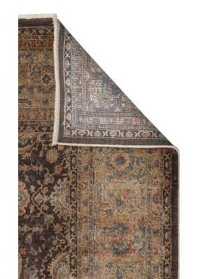 LAHOR HALI 0014 Özel Boyama İşlemi İle Üretilen Yüksek Alçak Dokuya Sahip Zengin Renkli Şık Salon Halısı