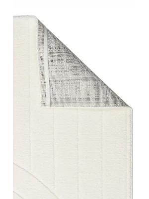 MISSORI HALI 0105 Hav Toz Vermez Sade Desenli Yumuşak Dokulu Modern Makine Halısı