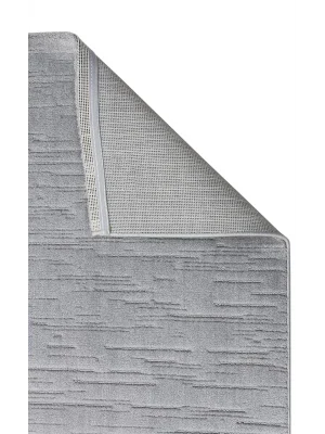 MISSORI HALI 0155 Hav Toz Vermez Sade Desenli Yumuşak Dokulu Modern Makine Halısı