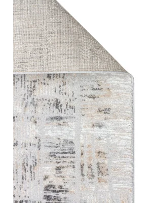 LAGOS HALI 0306 Hav Toz Vermez Eskitme Desenli Modern Makine Halısı