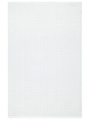 Fors 605 Beyaz Makinede Yıkanabilen Kaymaz Tabanlı İnce Makine Halısı