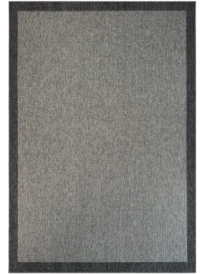 Trend Sisal 223 Siyah Leke Tutmayan Kaymaz Tabanlı Makine Halısı