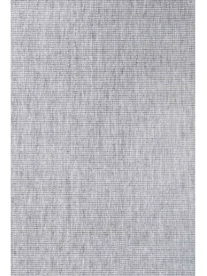 Loris L107 K.Gri Dekoratif Leke Tutmaz Yıkanailir Sisal Halı Kilim