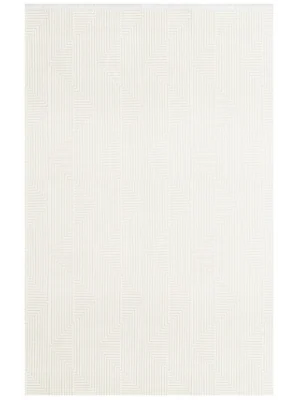 Grande 4989 Krem Akrilik Hav Vermez Modern Desenli Makine Halısı