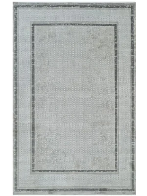 Grande 4691 Antrasit Akrilik Hav Vermez Modern Desenli Makine Halısı