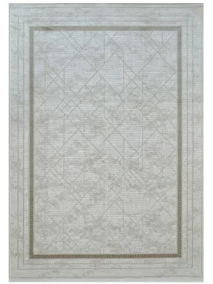 Grande 4689 Vizon Akrilik Hav Vermez Modern Desenli Makine Halısı