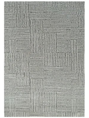 Plain 5095 Antrasit Akrilik Hav Vermez Modern Desenli Makine Halısı