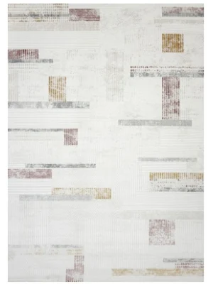 Plain 5399A Multi Akrilik Hav Vermez Modern Desenli Makine Halısı