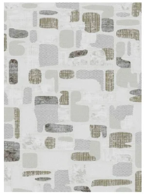 Plain 5394A Multi Akrilik Hav Vermez Modern Desenli Makine Halısı