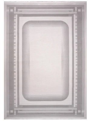 Gusto 1212 Gri Krem Antiallerjik Makine Halısı