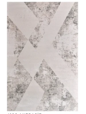 Moda 4106 Antrasit Akrilik Salon Halısı