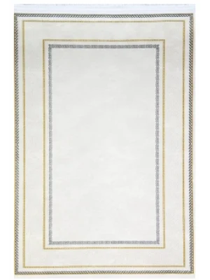 Moda 4239 Krem Akrilik Salon Halısı