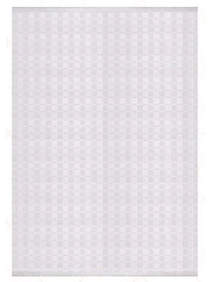 Sofia 05A Beyaz Yıkanabilir Dekoratif Makine Halısı