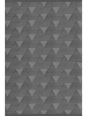 Sofia 04C Antrasit Yıkanabilir Dekoratif Makine Halısı