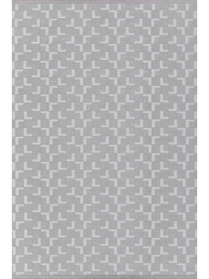 Sofia 01B Gri Yıkanabilir Dekoratif Makine Halısı