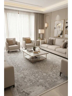 Arora 31886-095 Pamuk Tabanlı Akrilik Salon Halısı