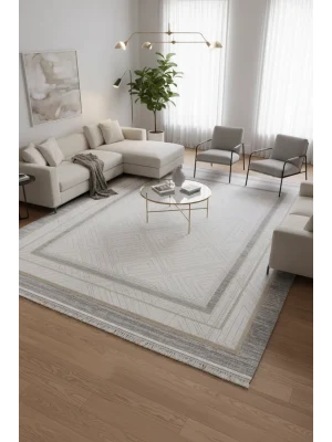 Arora 66570-075 Pamuk Tabanlı Akrilik Salon Halısı