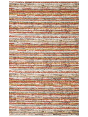 Brooklyn Brk 12 Multy Hasır Görünümlü Kaymaz Renkli Dokuma Modern Kilim