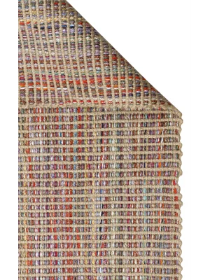 DOHA HALI 0014 Jüt ve Polyester ile Üretilen Çift Taraflı Modern Kilim
