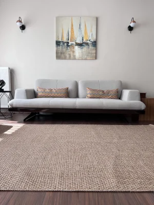 Dhoku DH001 Devetüyü Rustik Modern Örme Kilim - indoor & outdoor