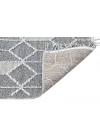 Soho Sh 03 Grey Hav Vermeyen Özel Ipler Ile Üretilen Etnik Örgü Desenlere Sahip Makine Halısı