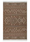 Arya Ar 05 Beige Blue %100 Geri Dönüşümlü Pamuktan Çift Taraflı Yıkanabilir Modern Dekoratif Kilim