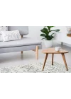 Arya Ar 05 Beige Blue %100 Geri Dönüşümlü Pamuktan Çift Taraflı Yıkanabilir Modern Dekoratif Kilim