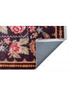 Antique ATK 02 Black Yıkanabilir Modern Ve Etnik Desenli Kaymaz Tabanlı Makine Halısı