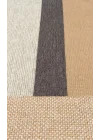 Brooklyn Brk 14 Natural Grey Hasır Görünümlü Kaymaz Renkli Dokuma Modern Kilim