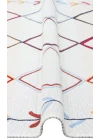 Arya Ar 21 Multy %100 Geri Dönüşümlü Pamuktan Çift Taraflı Yıkanabilir Modern Dekoratif Kilim