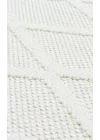 Cozy CZY 04 Cream Hav Toz Vermez Modern Örgü Dokuma Makine Halısı