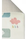 Eko Kids KDS 25 Pastel Sek Sek Desenli Hav Toz Vermez Çocuk Halısı