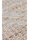 Cozy CZY 03 Grey Beige Hav Toz Vermez Modern Örgü Dokuma Makine Halısı
