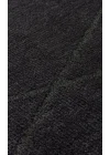 Urban 02 Black Etnik Desenlere Sahip Hav Toz Vermez Yumuşak Dokulu Modern Halı