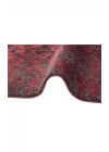 Cordoba Db 02 Antrasit Burgundy Nw Parlak Yüksek Alçak Dokulu Modern Makine Halısı